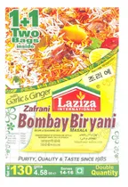 Laziza Zafrani Bombay Biryani Masala 130g
